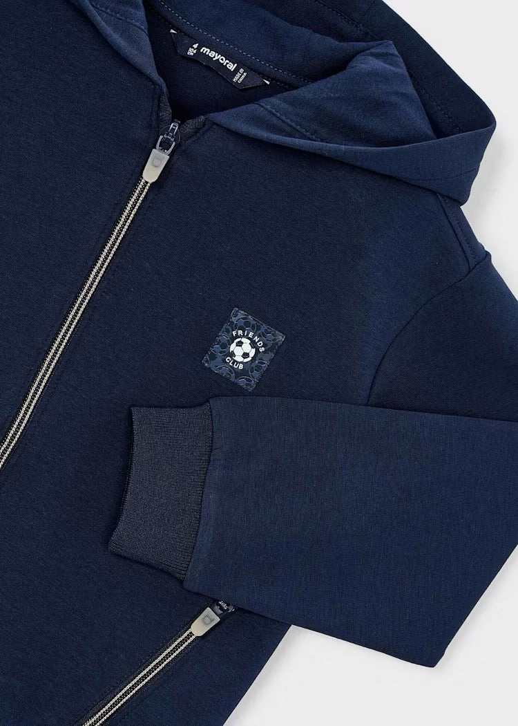 Hettejakke Zip Hoodie Navy