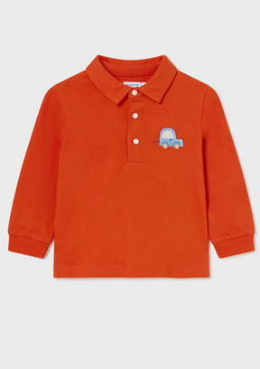 Genser Polo Car Orange