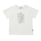 T-skjorte Print Fun White