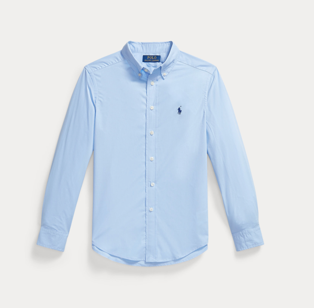 Skjorte Poplin Austin Blue