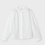 Bluse Ruffle Off White