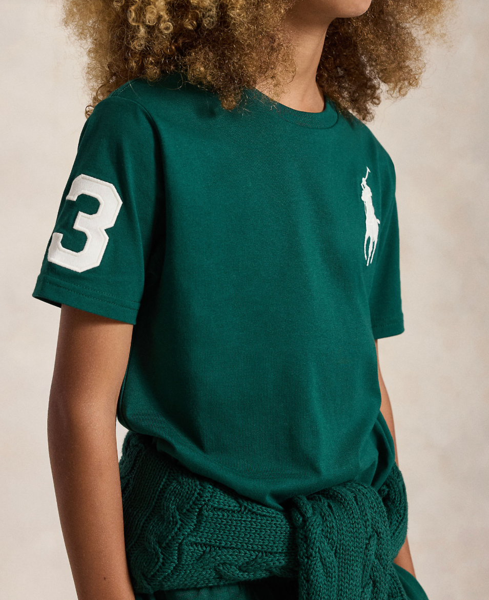 T-skjorte Big Pony Hunter Green