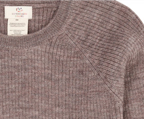 Genser Merino Classic Rib Natural Melange