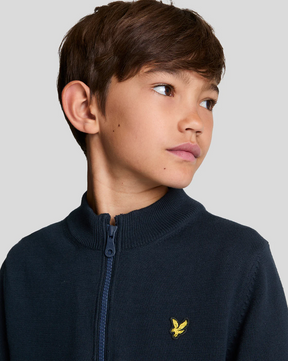 Genser 1/4 Zip Jumper Dark Navy