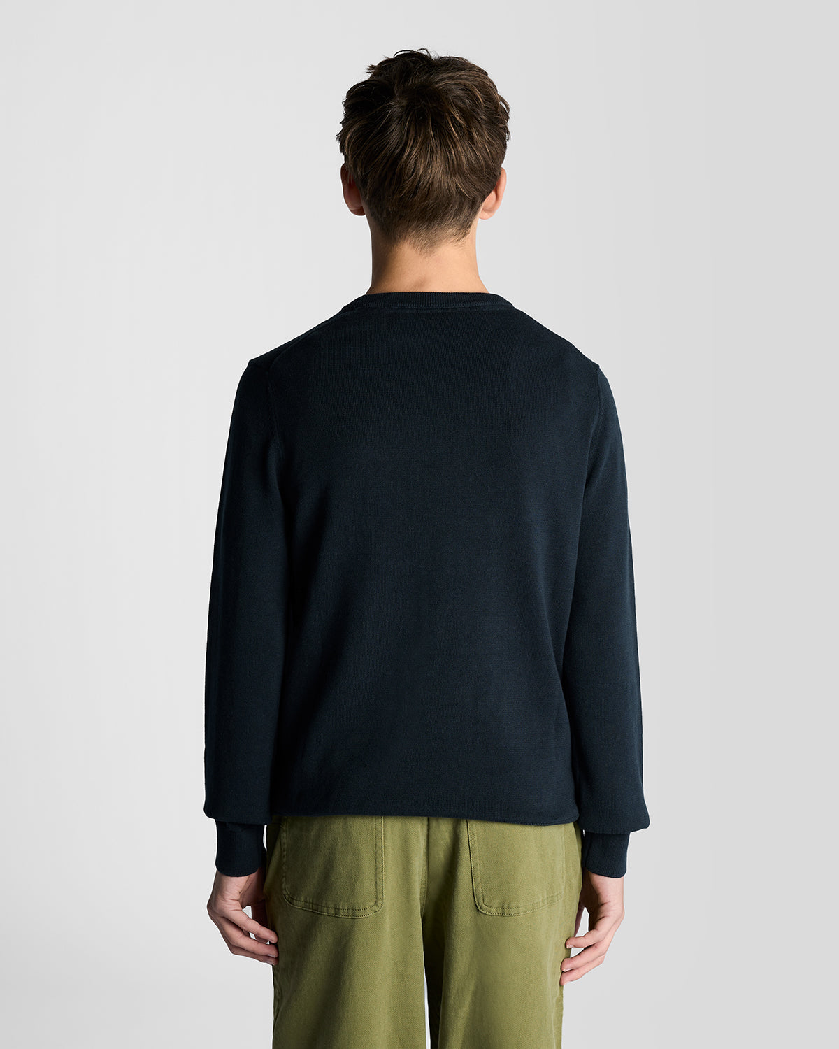 Genser Crew Neck Dark Navy