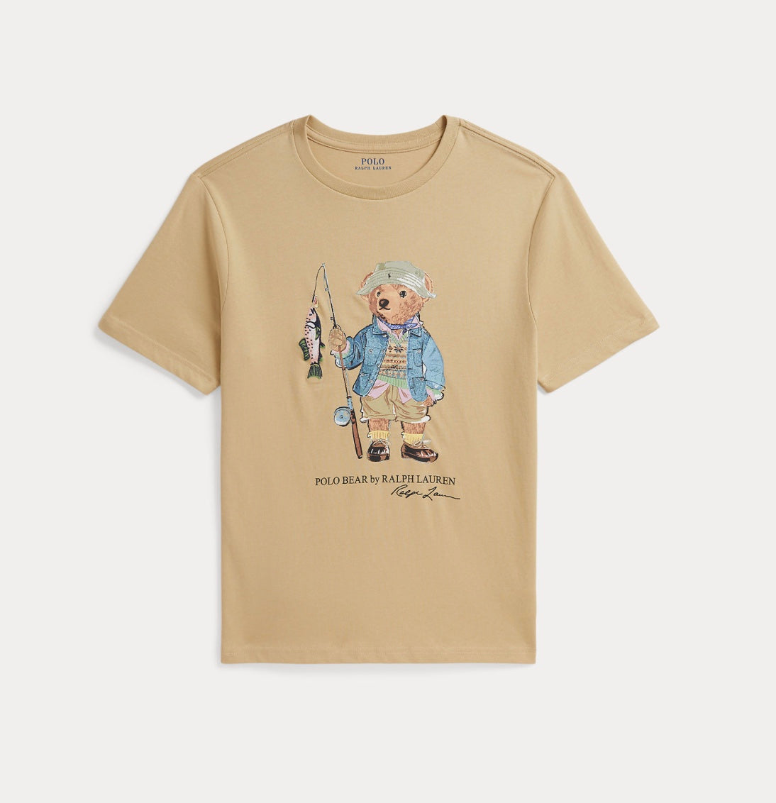T-skjorte Polo Bear Tallow Cream