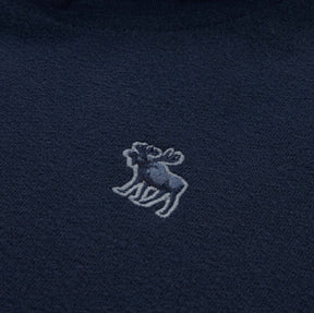 Hettegenser Fleece Navy Blazer