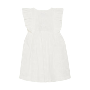 Kjole Embroidery Antique White