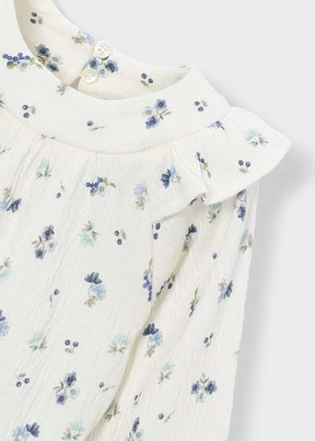 Genser Bambula Printed Cream Anis