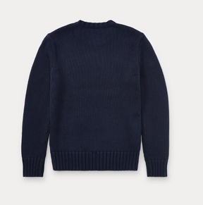 Genser Strikk Flagg Hunter Navy