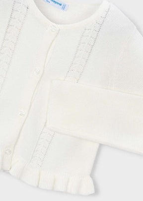 Cardigan Knit Offwhite