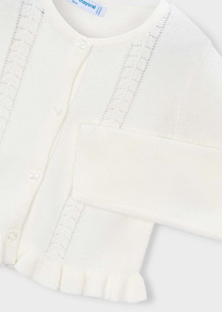 Cardigan Knit Offwhite