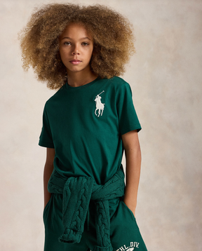 T-skjorte Big Pony Hunter Green