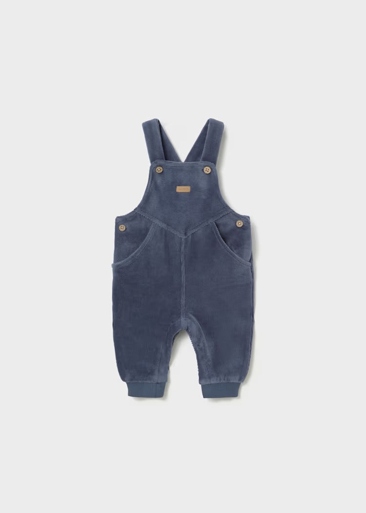 Bukse Overall Corduroy Indigo