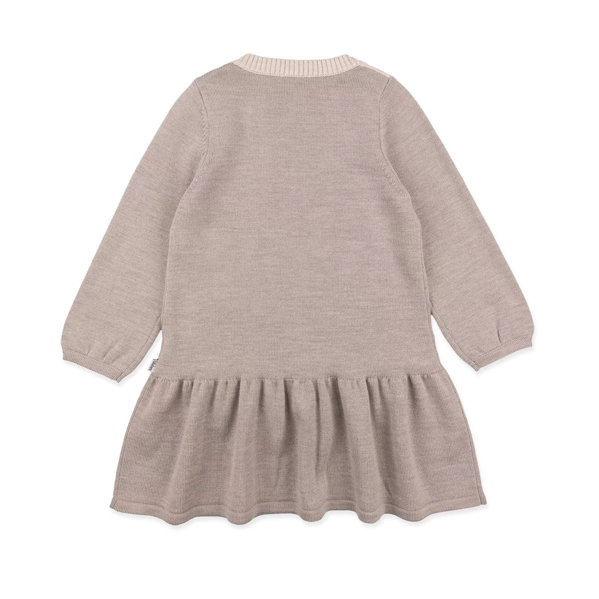 Kjole Lammi m/Lange ermer Beige