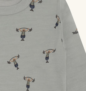 Genser Abba Strong Man Forest Fog