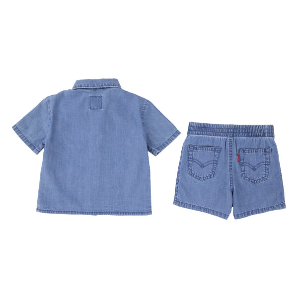 Sett Western Denim Thrifted
