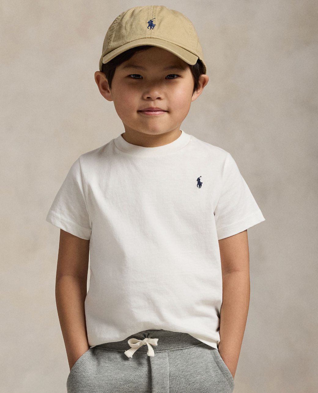 T-skjorte Jersey Crewneck White