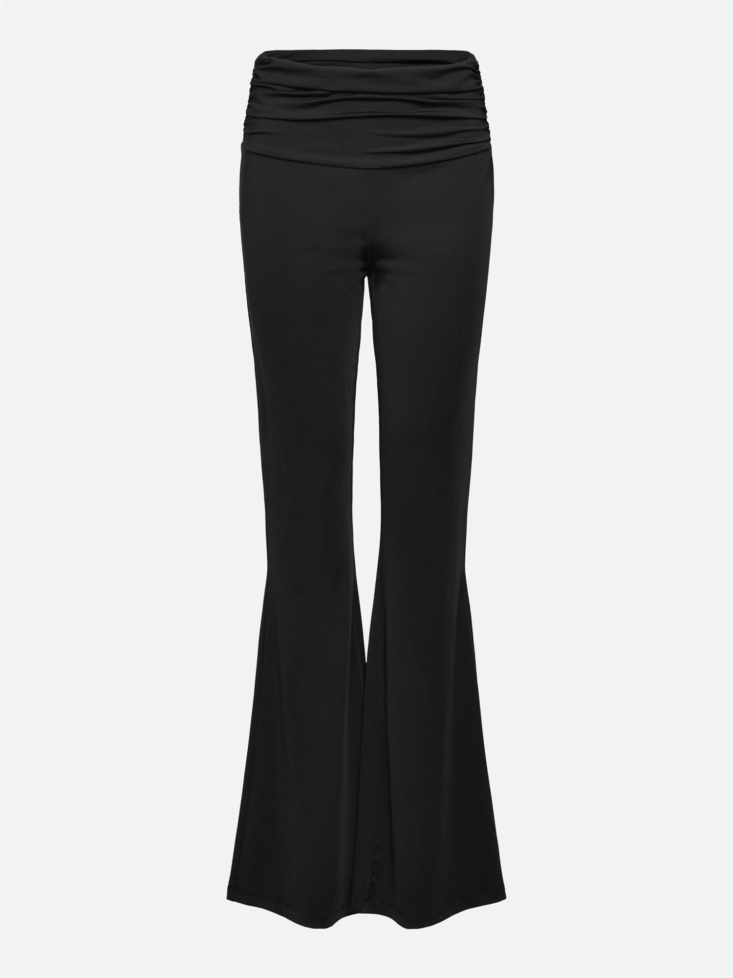 Bukse Billie MW Long Trousers Black