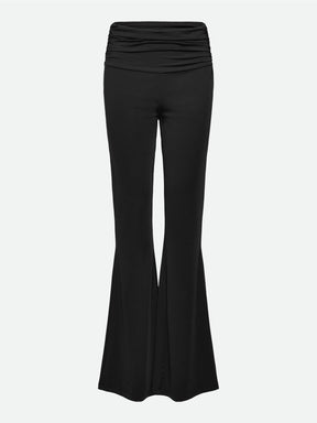 Bukse Billie MW Long Trousers Black
