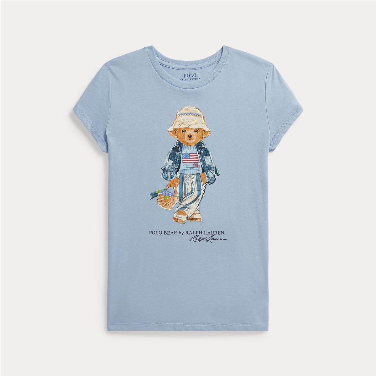 T-Skjorte Polo Bear Estate Blue