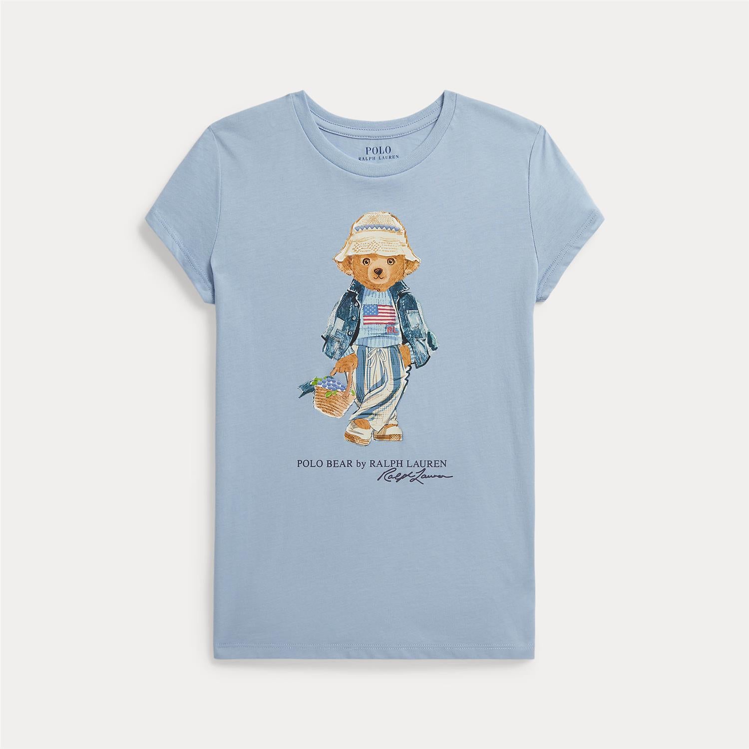 T-Skjorte Polo Bear Estate Blue