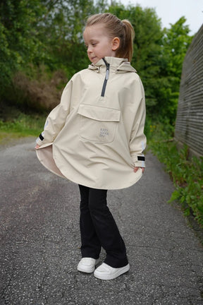 Jakke Regnponcho Kritt