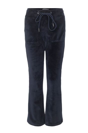 Bukse Hermine Velour Classic Navy