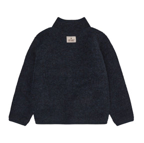 Jakke Wool Fleece Navy Melange