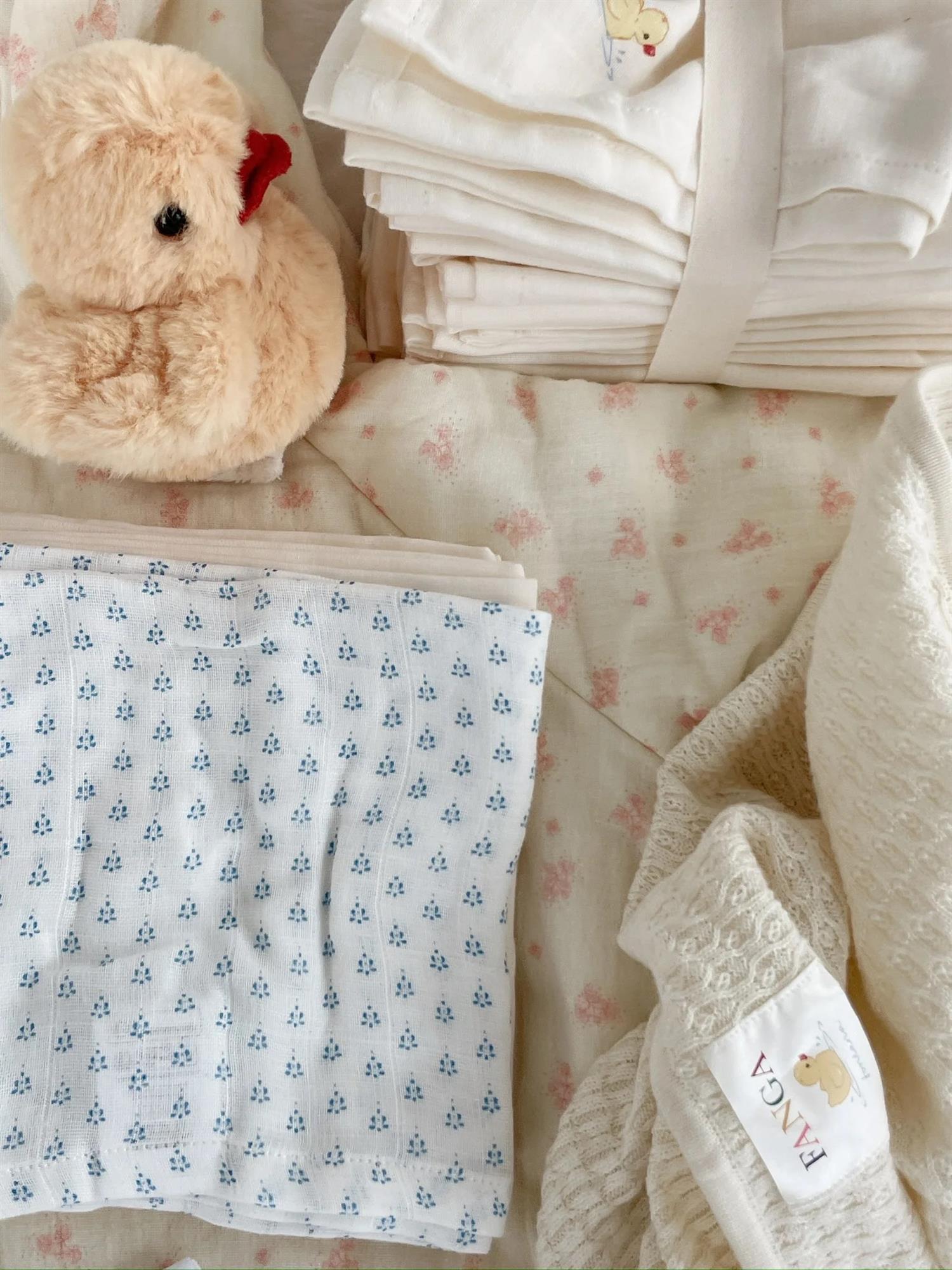 Kluter Bellini 3pk Muslin Punto Blu