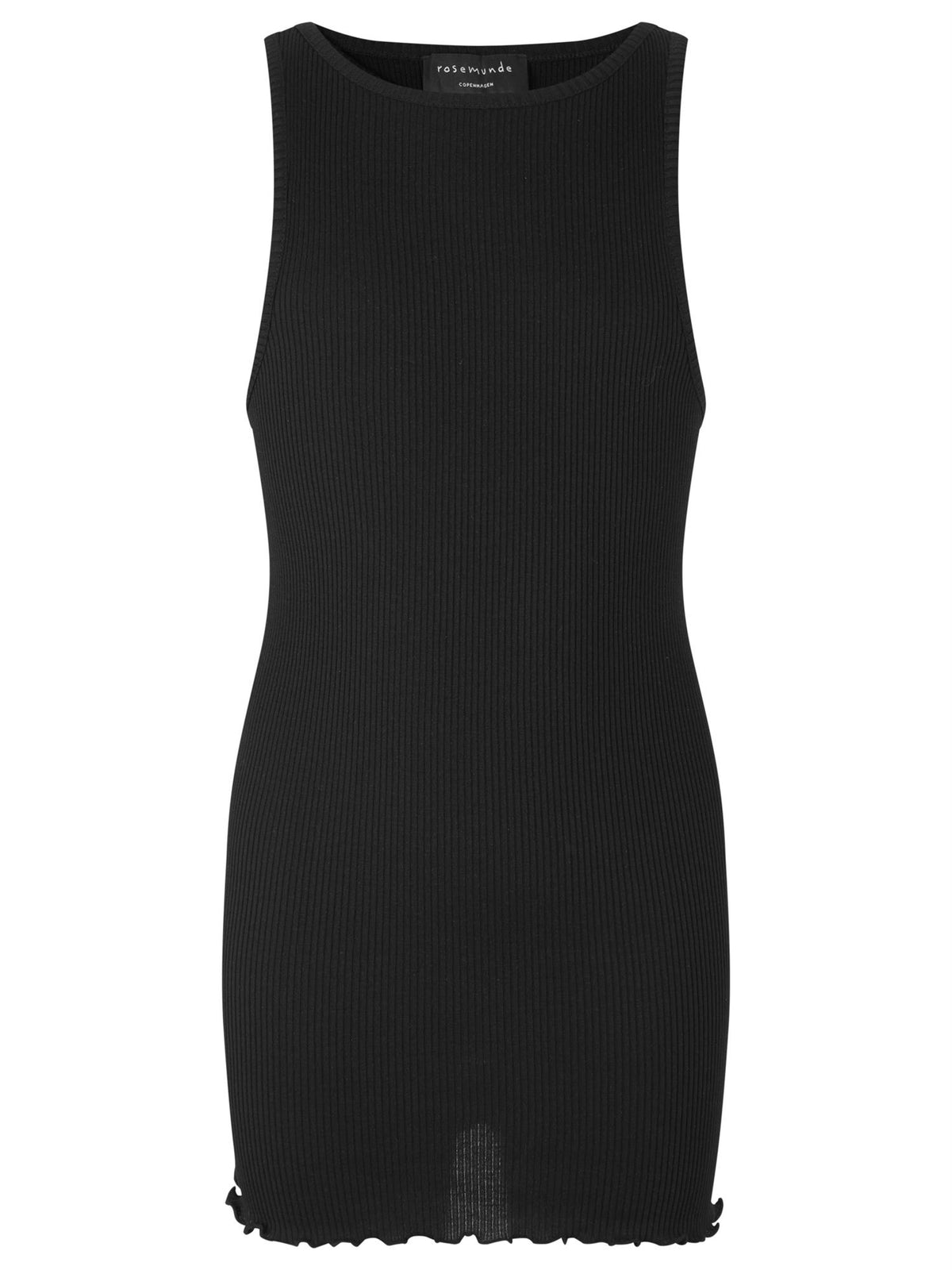 Singlet Silk Black