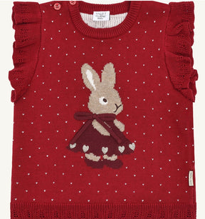 Vest Vilma Bunny Teaberry