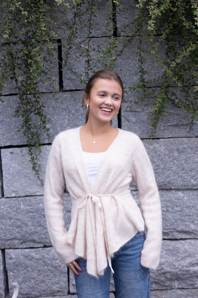 Cardigan Ninni Knitted Cream