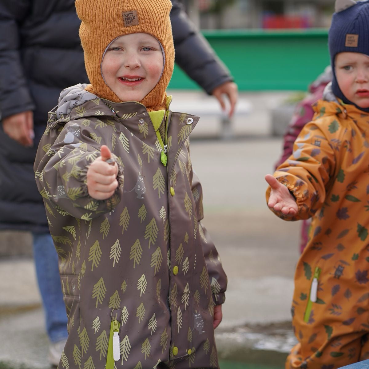 Vinterregndress Slaps Stamme