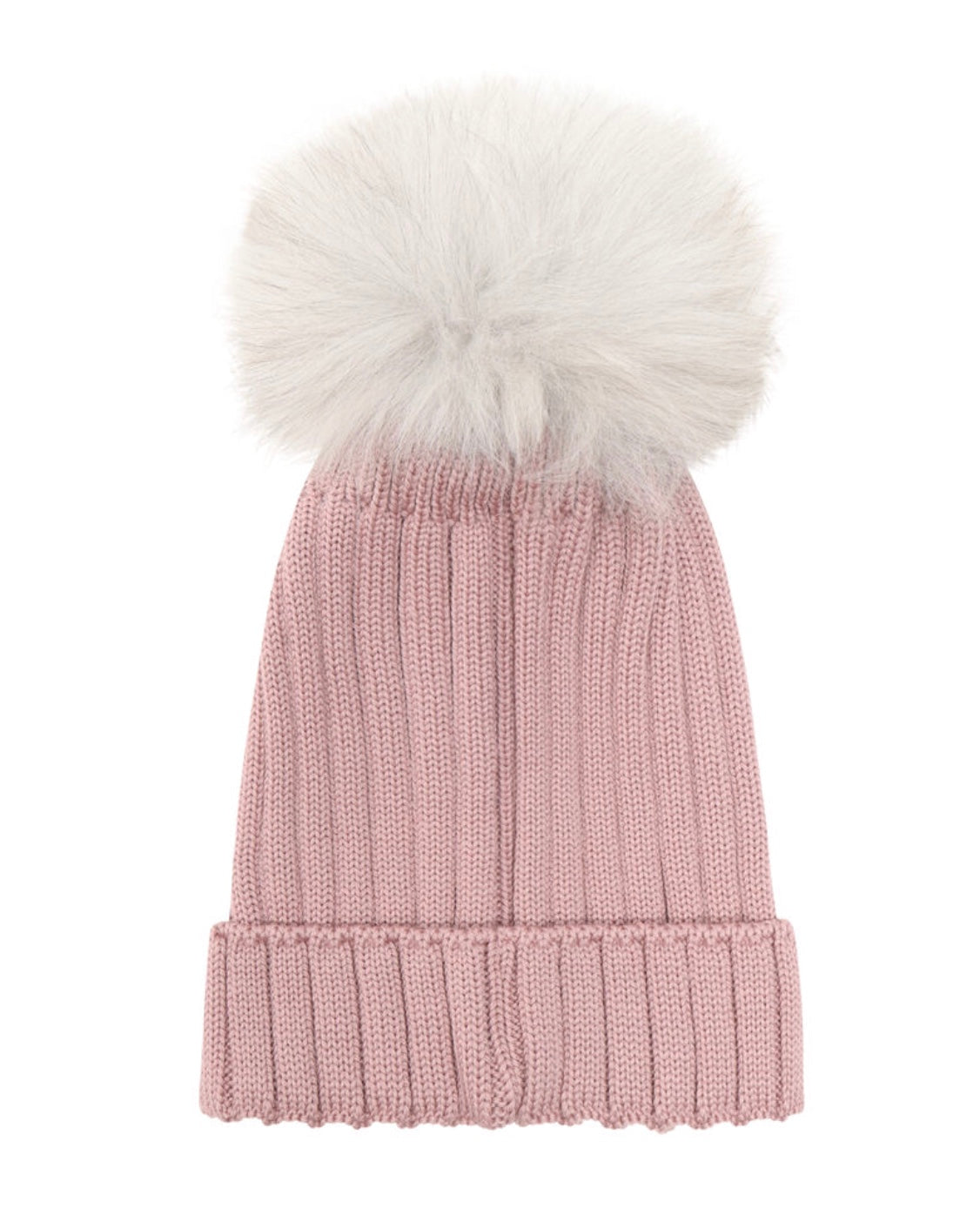 Lue Knit Alpaca Pompom Woodrose
