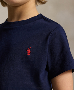 T-skjorte Jersey Crewneck Cruise Navy