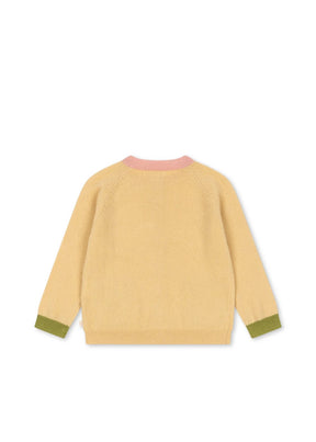 Cardigan Colletti Yellow