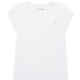 T-skjorte Henley Bright White