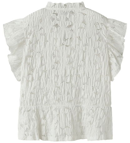 Bluse Lace Short Capsl White Alyssum