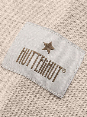 Balaclava Ears Cotton Rib Camel Melange