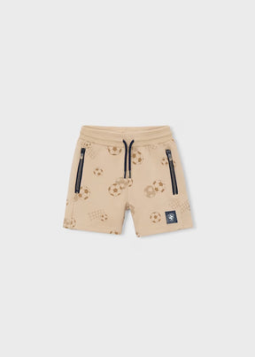 Shorts Bermuda Zipper Walnut