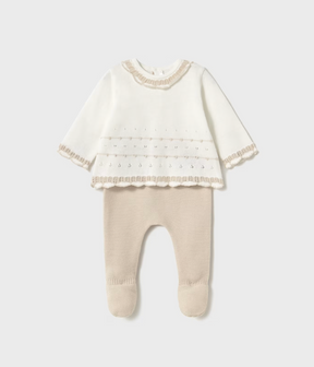 Sett Newborn Knit Stone