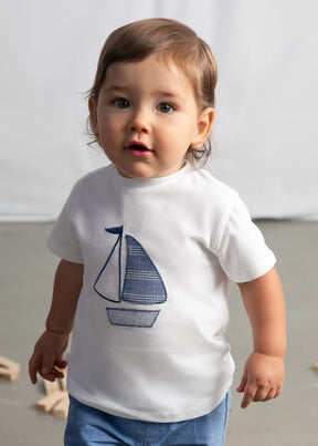 T-skjorte Boat White