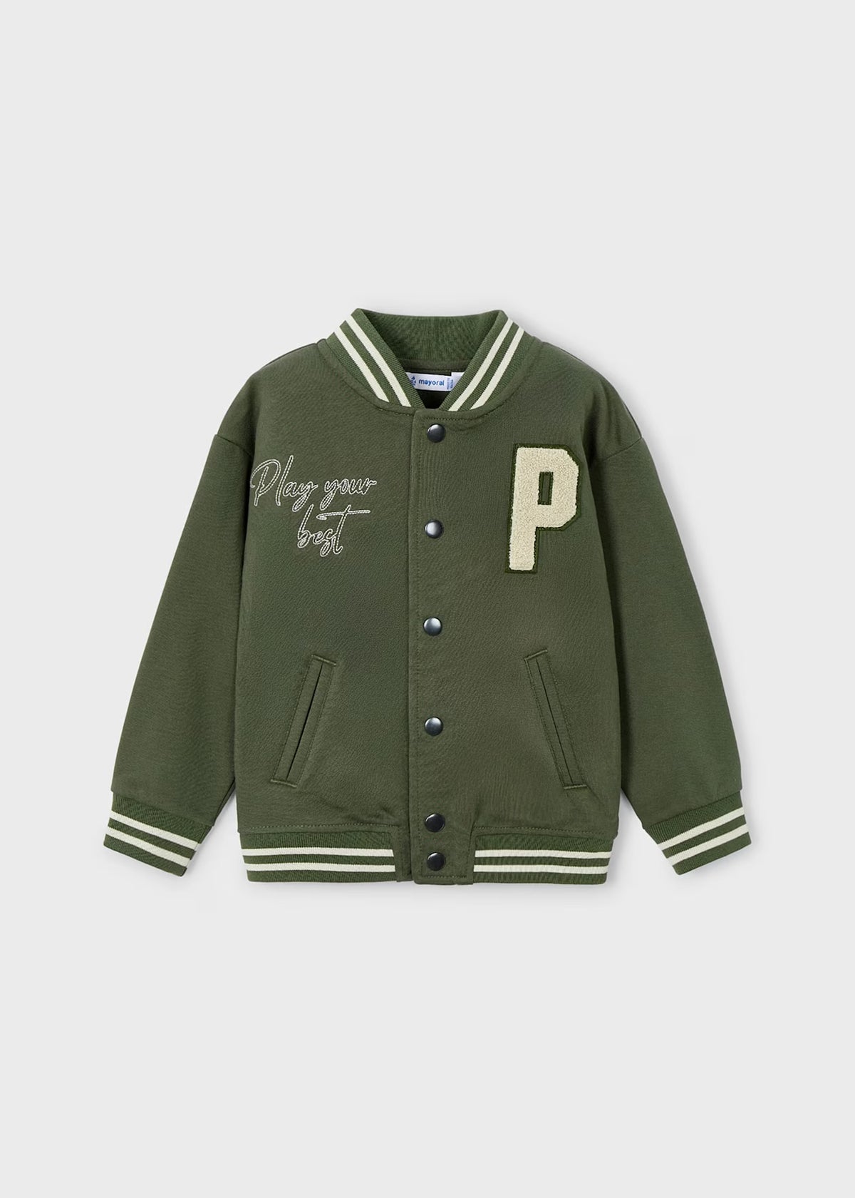 Jakke Varsity Olive