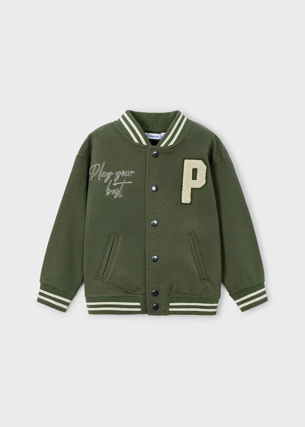 Jakke Varsity Olive