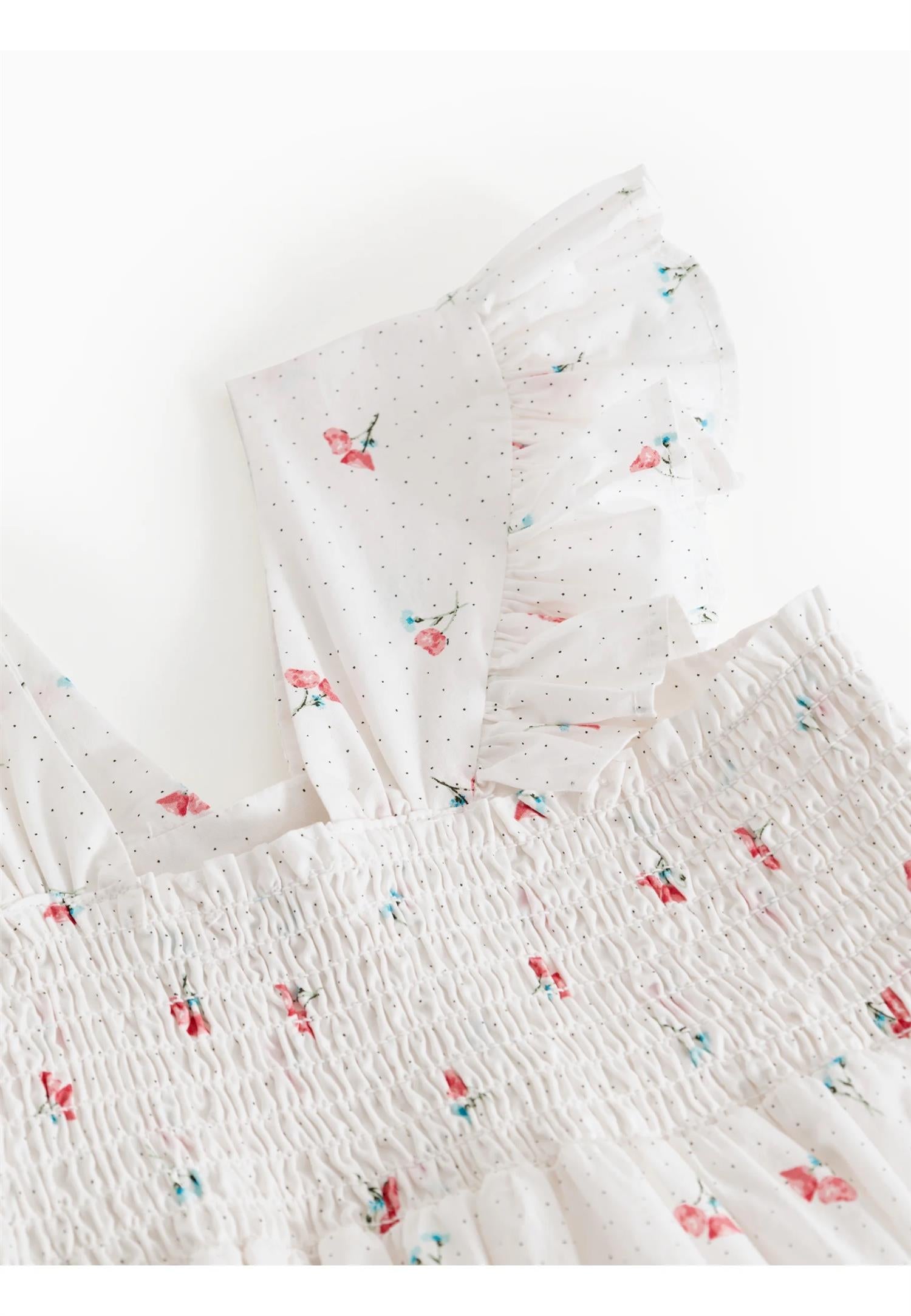 Kjole Dalani Poplin Poppy