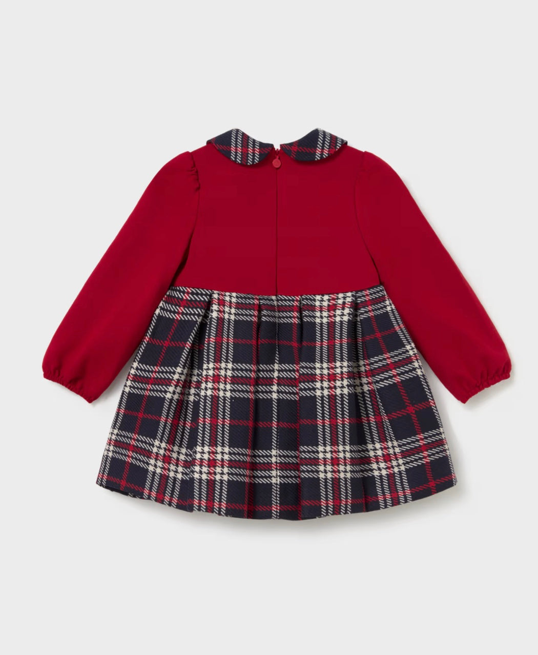 Kjole Plaid Combination Red