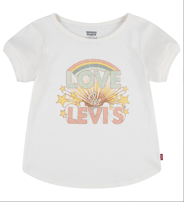 T-skjorte Love in Levi's Gardenia