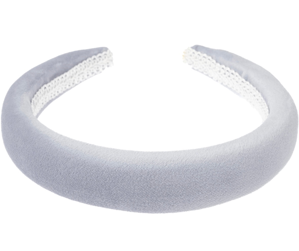 Hårbøyle Velvet Broad Cool Blue