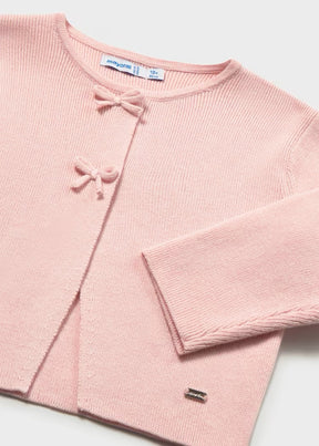 Cardigan Knit Bows Peony
